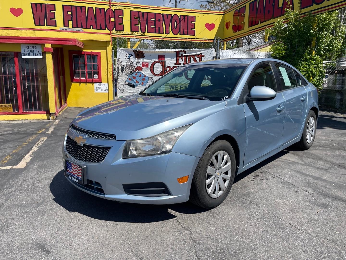 2011 Blue /Tan Chevrolet Cruze LT (1G1PF5S93B7) with an 1.4Liter 4 CYLINDER engine, AUTOMATIC transmission, located at 801 South State Street, Salt Lake City, UT, 84111, (801) 328-0098, 40.751953, -111.888206 - 2011 Chevrolet Cruze LT Blue. Gets great gas mileage with a 1.4 Liter 4 cylinder engine. Must come see it is a clean title with no reported accidents on the CarFax. - Photo#1